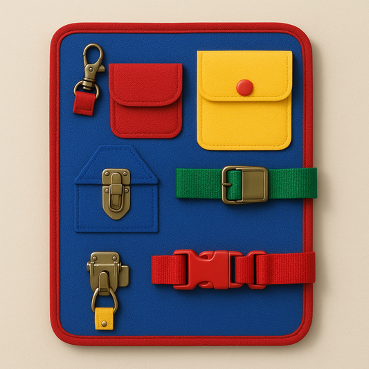 Fidget and Sensory for Adults - Colorful Belts and Pockets